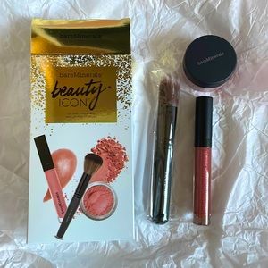 bareMinerals beauty icon lip and cheek trio